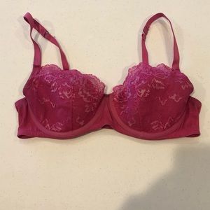 MOVING SALE: Natori Pink Lace Underwire Bra 36D